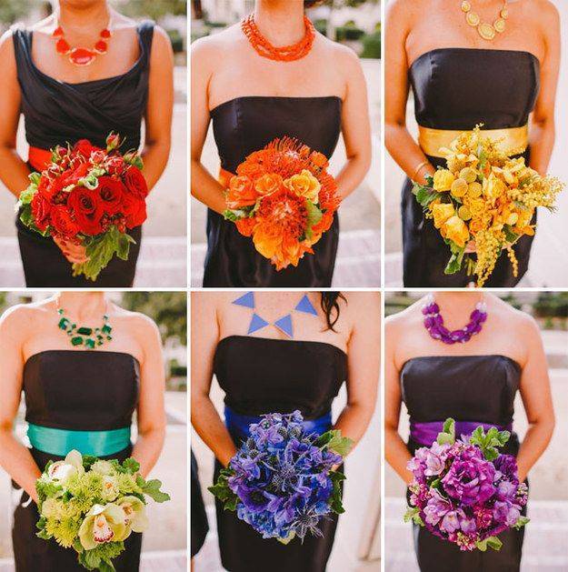 5 Ways to Add Color to Your Wedding