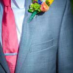 A Bright and Colorful Day for a Wedding
