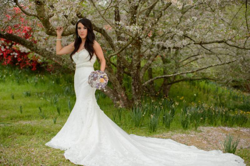 thumbnail image 2 of Cream And Ivory Bridal Bouquet 2 of 14