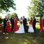 Vibrant Red Wedding