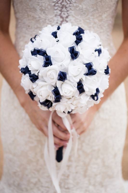 Navy And White Delight