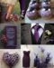 Deep Purple and Charcol Wedding Colors